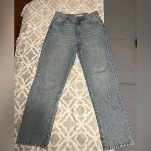 Women’s vintage night rise straight jean, size 27 (5), brand: Garage.